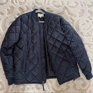 Men’s Aeropostale navy lightweight puffer jacket coat